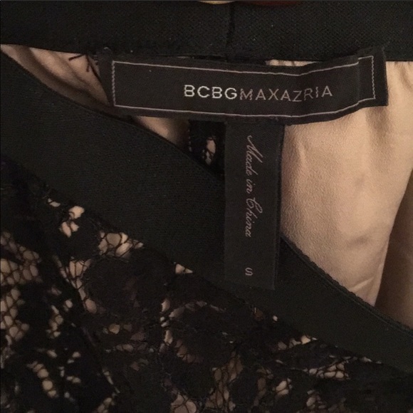 NWOT BCBGMAXAZARIA Michael Lace Pants. Small - Picture 3 of 3
